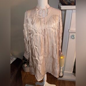 NDK silky dress. NWT. Fits size S best. Super cute! NO TAG.
